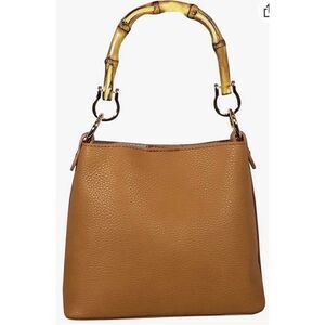 UN BILLION Poppy Women's Fashion Purse Crossbody Bag in Camel NWT